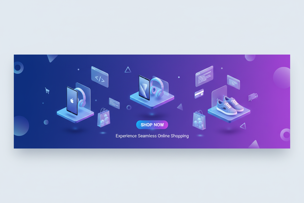 Online shoping look and feel hero image 